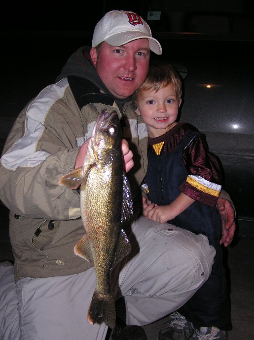 Walleye fishing success